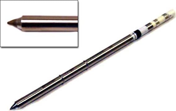 Hakko T15-B4 - T15 Series Soldering Tip, Conical, R0.4 x 5mm