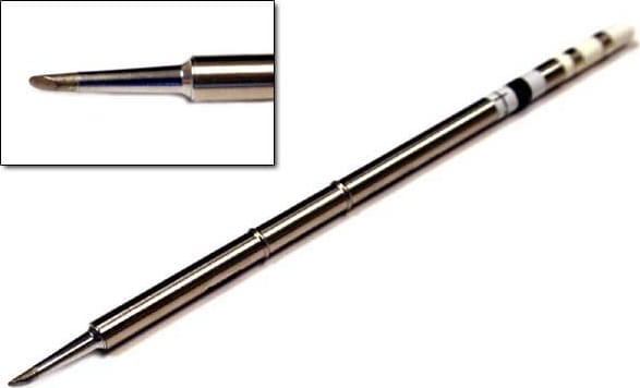 Hakko T15-BC15 - T15 Series Soldering Tip, Bevel, 1.5mm/60° x 17mm