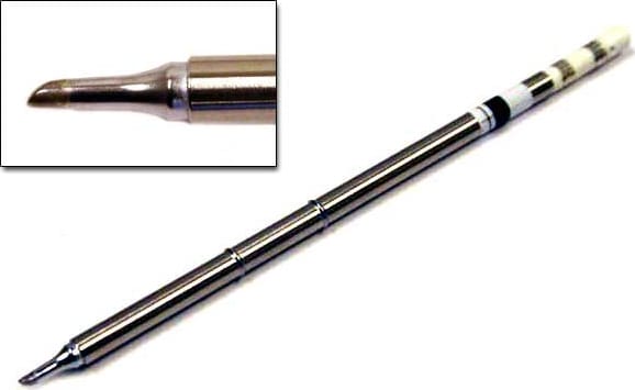 Hakko T15-BC2 - T15 Series Soldering Tip, Bevel, 2mm/45° x 11.5mm