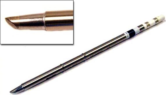 Hakko T15-BC3 - T15 Series Soldering Tip, Bevel, 3mm/45° x 10mm