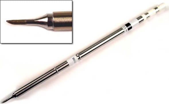 Hakko T15-C1 - T15 Series Soldering Tip, Bevel, 1mm/60° x 12mm