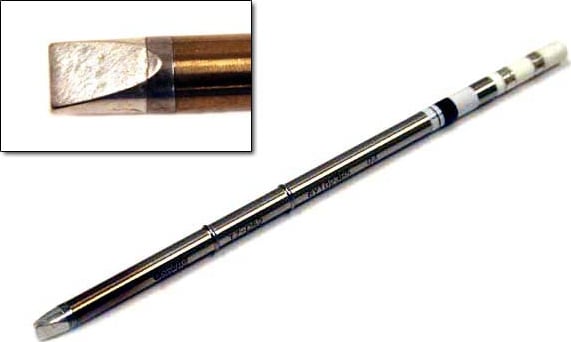 Hakko T15-D52 - T15 Series Soldering Tip, Chisel, 5.2 x 8mm
