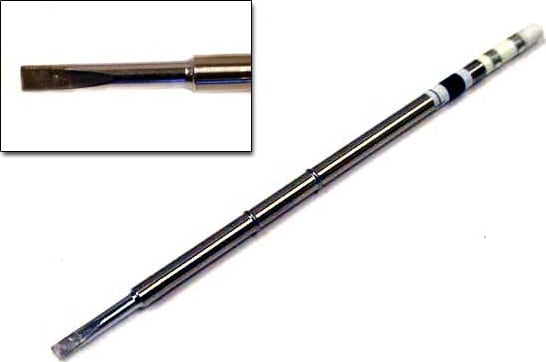 Hakko T15-DL4 - T15 Series Soldering Tip, Chisel, 4.0 x 22mm