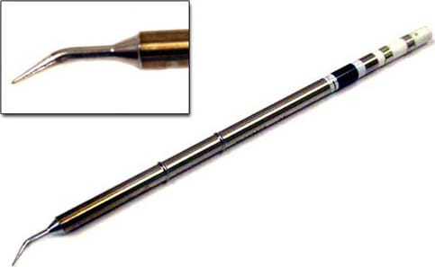 Hakko T15-JL02 - T15 Series Soldering Tip, Bent Conical, R0.2mm/30° x 7.5mm x 9.3mm