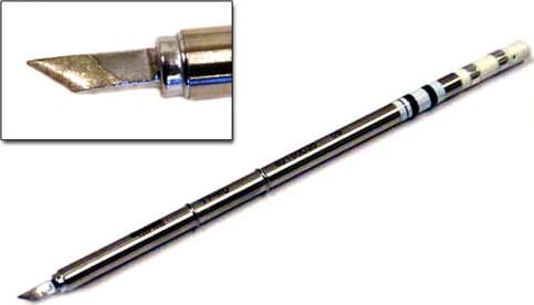 Hakko T15-KU - T15 Series Soldering Tip, Knife, 3mm/45° x 11mm
