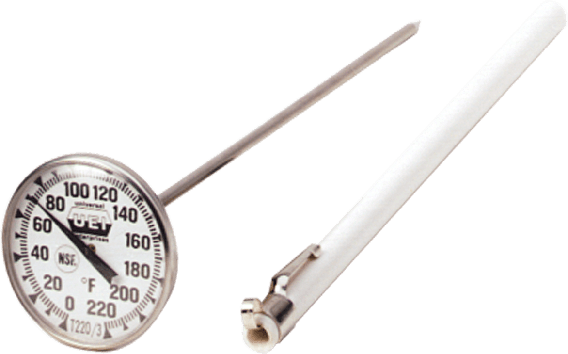 UEi T160/3 Pocket Sized Dial Thermometer -40F to 160F
