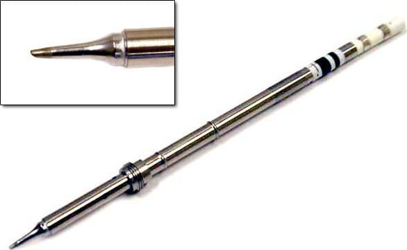 Hakko T17-BC1 - T17 Series Soldering Tip, Bevel, 1mm/45° x 11.5mm