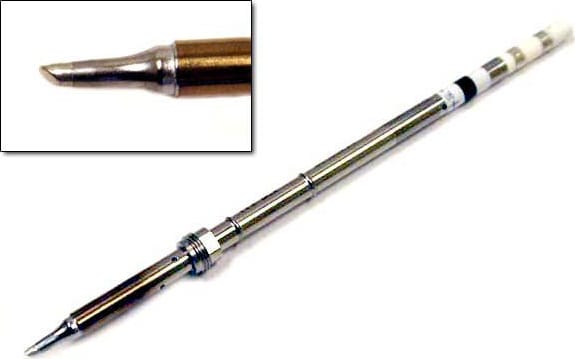 Hakko T17-BC2 - T17 Series Soldering Tip, Bevel, 2mm/45° x 11.5mm
