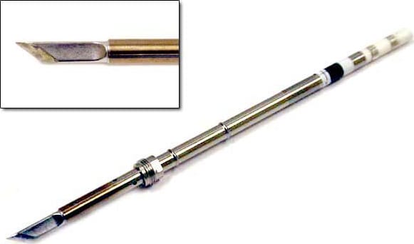 Hakko T17-KF - T17 Series Soldering Tip, Knife, 4.7mm/45° x 17mm