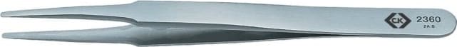 CK Tools T2360 - Round Positioning Tweezer, Flat, 120mm