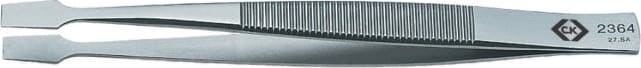 CK Tools T2364 - Flat Tip Tweezer, 105mm