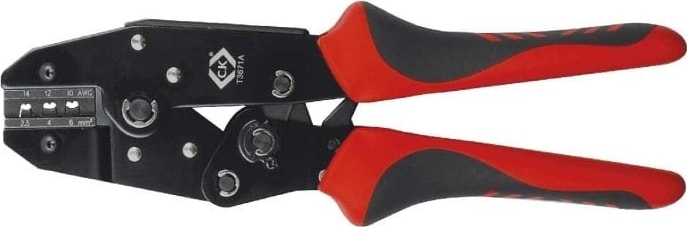 CK Tools T3671A - Ratchet Crimping Plier Solar PV, 250mm 2K