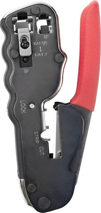 CK Tools T3673A - Compact Modular Crimper 6/8P
