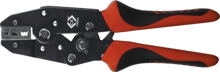 CK Tools T3683A - Ratchet Crimping Pliers Ferrule, 10-25mm 2K