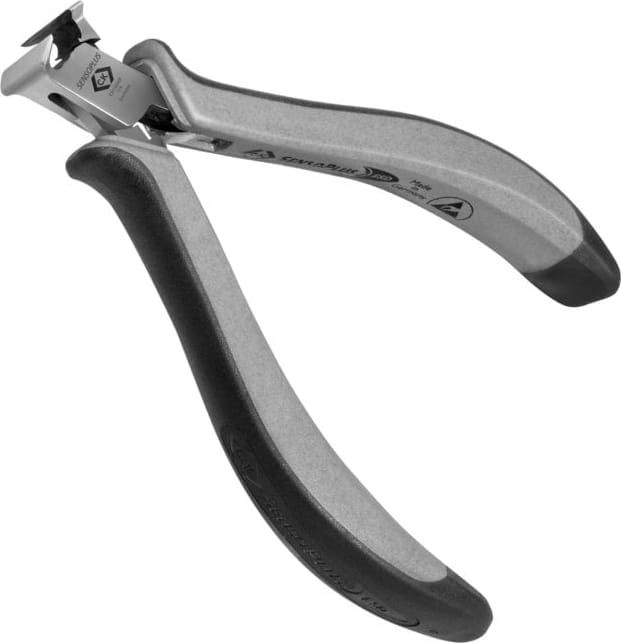 CK Tools T3776DEF 115 - SensoPlus ESD Top Cutter, Extra Full Flush, 115mm