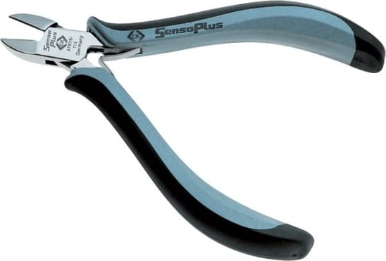 CK Tools T3782DEF 115 - SensoPlus ESD Side Cutter, 125mm Extra Full Flush