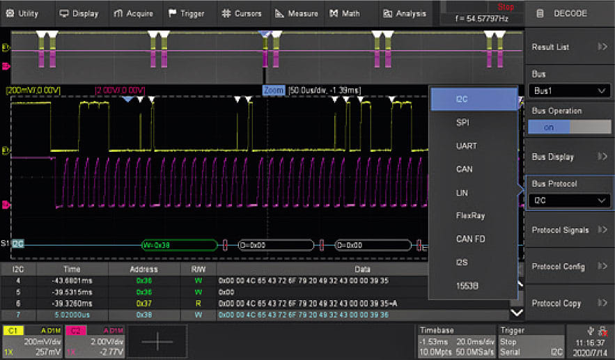 Teledyne Test Tools T3DSO2000A-CANFD - Software Option for T3DSO2000A Oscilloscopes