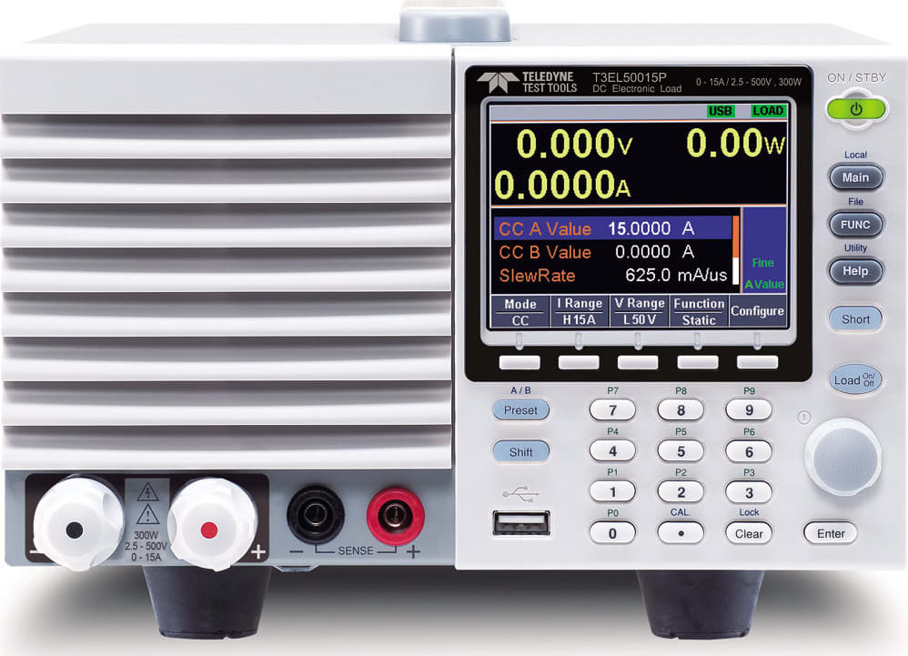 Teledyne LeCroy T3EL50015P - 500V/15A/300W Programmable Single Channel DC Electronic Load