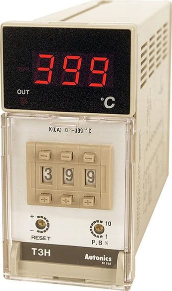 Autonics T3H-B3RKAC - Temperature Controller, W48xH96mm, On/Off-Proportional