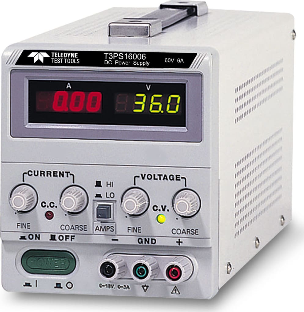 Teledyne LeCroy T3PS16006 - Single Ouput, Switching DC Power Supply