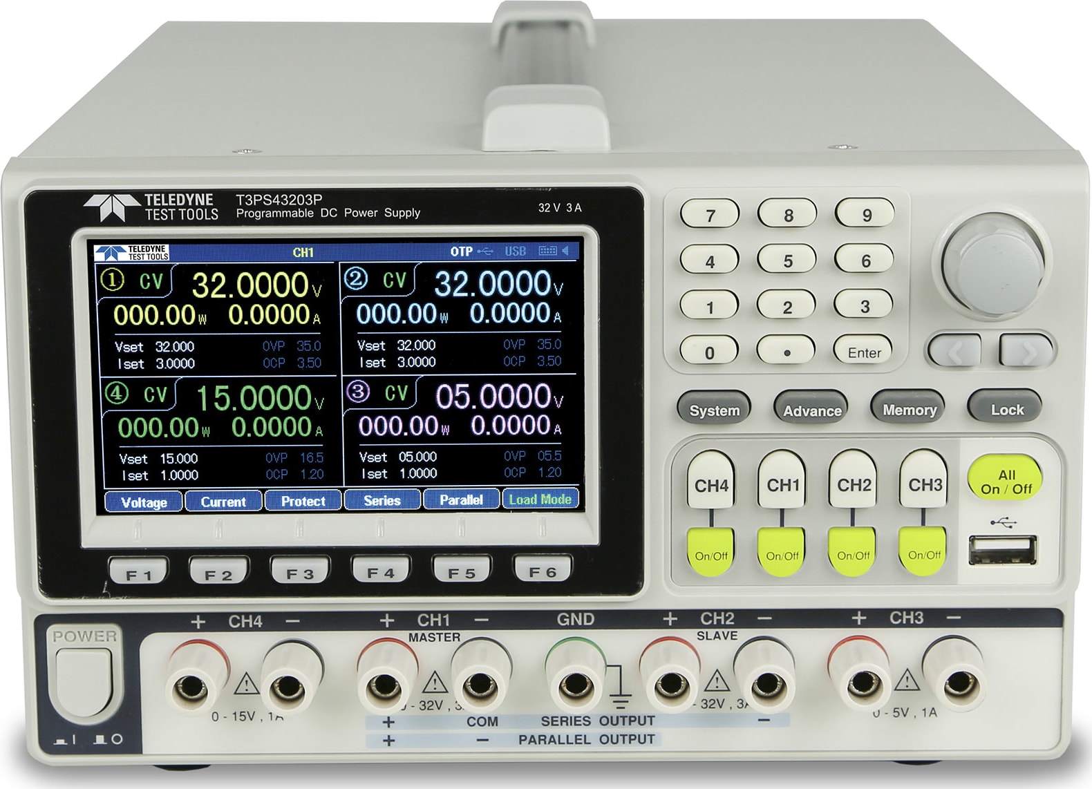 Teledyne LeCroy T3PS13206P - Programmable Linear DC Power Supply