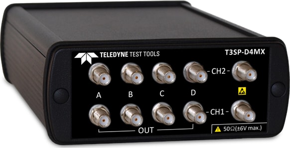 LeCroy T3SP-D4MX-BUNDLE - Differential High-Frequency DP4T/2:8 Multiplexer