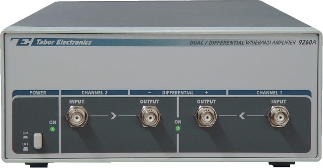 Tabor 9260 – 34Vp-p Differential / Dual Channel Signal Amplifier
