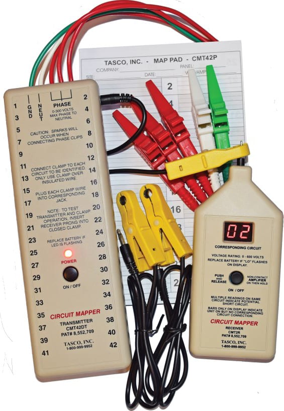 Tasco CMT42DS - Circuit Mapper System, 42 Circuit Panel