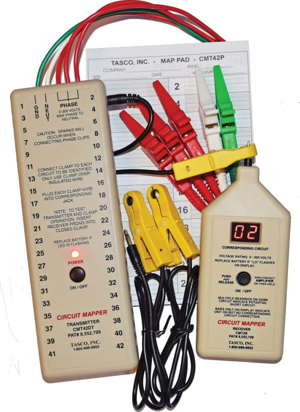 Tasco CMT24DS - Circuit Mapper System, 24 Circuit Panel