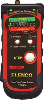 Elenco TCT-455 DataCom/Coax Cable Tester