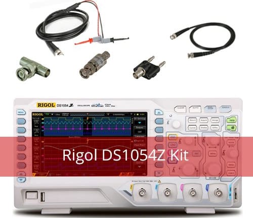 Rigol DS1054Z-Kit1 Digital Oscilloscopes - Bandwidth: 50 Mhz, Channels: 4, Sampling Rate: 1 GS/S