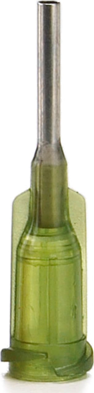 Techcon TE714100PK - Needle, 14 Gauge, 1' Long, Silicone & Chloride-free, Olive, 50/Pkg, TE Series