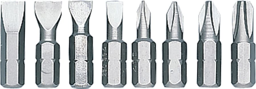 Techni-Pro 945-388 - Phillips/Slotted Bit Set, 8 Pieces