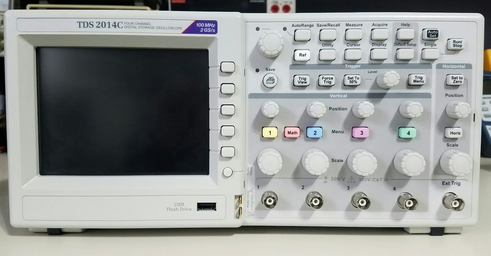 Tektronix TDS2001C 50 MHz 2 Channel Digital Storage Oscilloscope