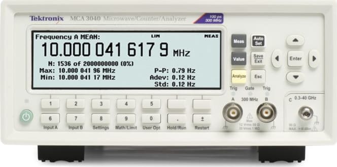 Tektronix MCA3040 - Microwave Analyzer Power Meter (40 GHz, 100 ps)