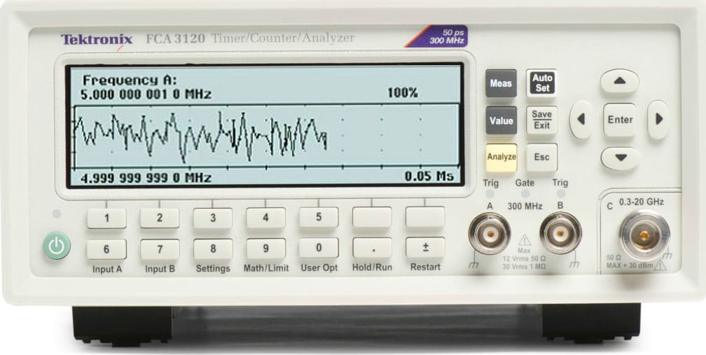 Tektronix FCA3003 - Frequency Counter (3 Ghz, 100 ps)