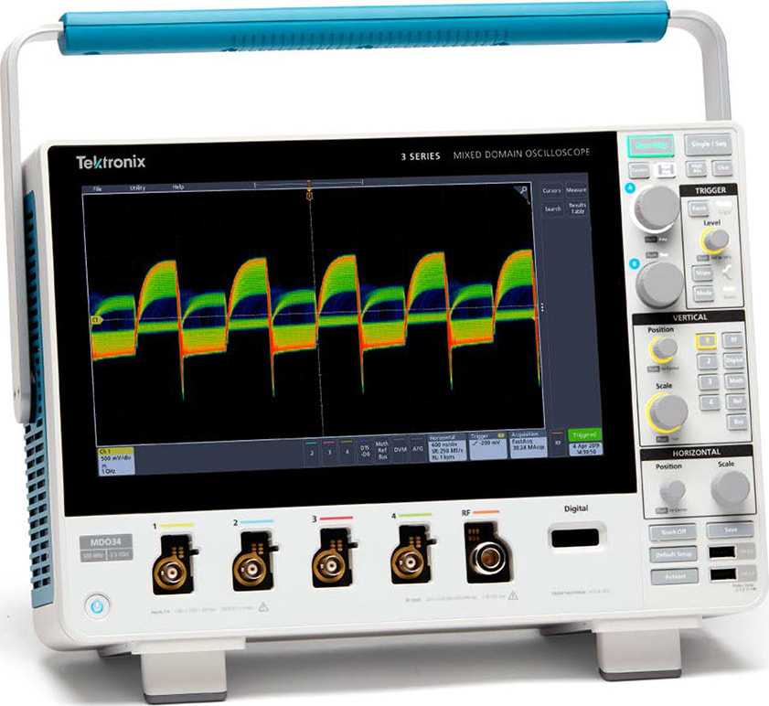 Tektronix MDO34 3-BW-350 - MDO Mixed Domain Oscilloscope (4 Analog Ch/350 MHz)