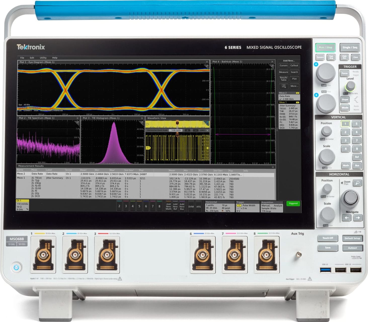 Tektronix MSO66B 6-BW-1000 - 6 Series B MSO (6 Flex Channels / 1 GHz)