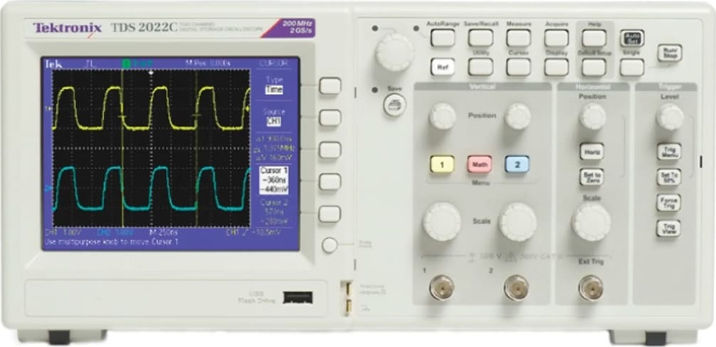 Tektronix TDS2012C - Digital Storage Oscilloscope (100 MHz)