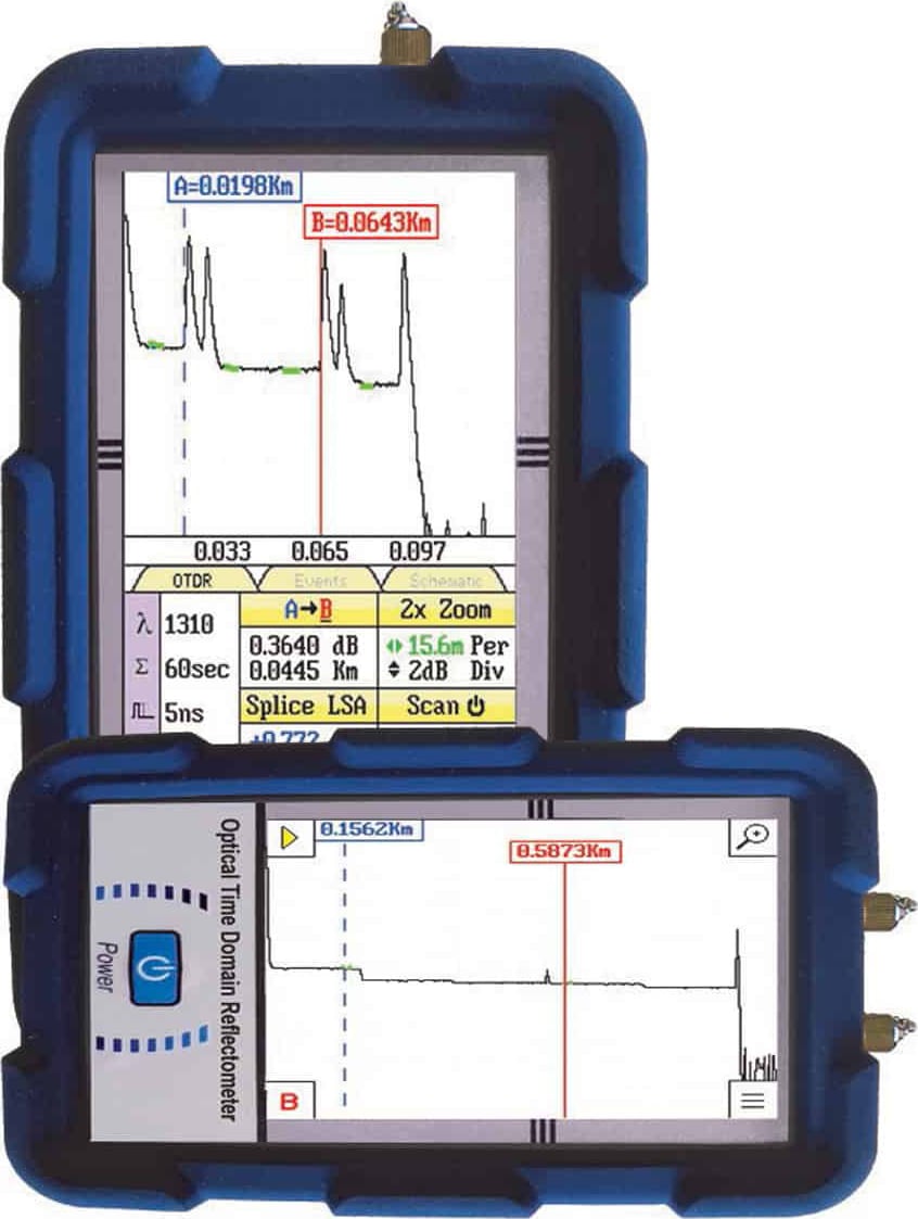 Terahertz Technologies Inc. FTE-7100-1315-34 - Optical Time Domain Reflectometer, 1310/1550nm, 34/32dB