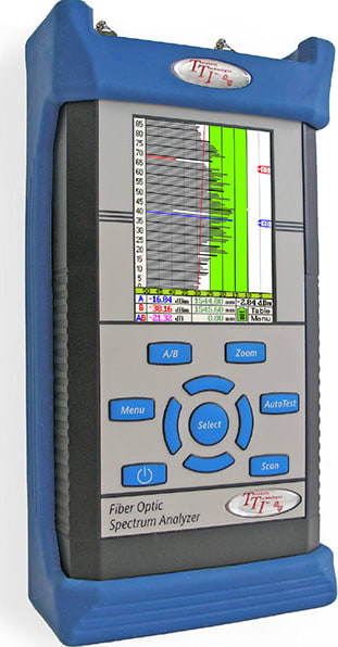 Terahertz FTE-8100-C Viper Touch Screen 98 Channel C-Band Optical Spectrum Analyzer with Video Scope Capability