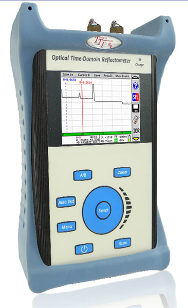 Terahertz FTE-7500A-1315 1310/1550nm SM OTDR, LTS, VFL and Video Scope Capability
