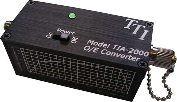 Terahertz TIA-2000-FC InGaAs, DC to 20 GHz Unamplified O/E Converter with FC Fiber Interface