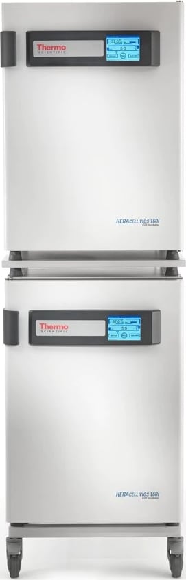 Thermo Scientific HERAcell VIOS160i 2 SSTC - HERAcell VIOS 160i CO2 Incubator, Stainless Steel Interior, Dual Chamber, TC CO2 Sensor, 120V 50/60Hz