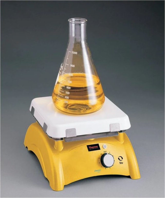 Thermo Scientific - Cimarec Basic Stirrer, 4x4 Inches, 250 to 2500RPM, 120V 60Hz, Ceramic Top