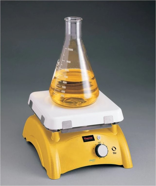 Thermo Scientific - Cimarec Basic Stirrer, 7x7 Inches, 250 to 2500RPM, 120V 60Hz, Ceramic Top