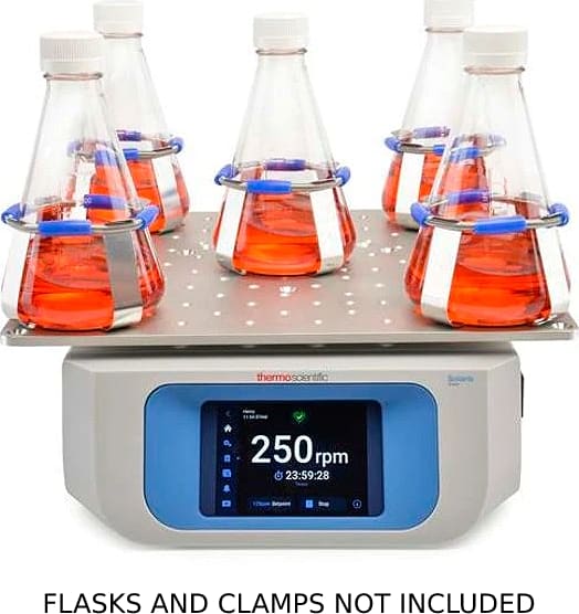 Thermo Scientific Solaris 2000 - Solaris Open Air Orbital Shaker 2000, 15-525 RPM, 1in Orbit, 55Lb Capacity, 12x14in Universal Platform, Programmable Graphical Touchscreen, USB And Ethernet Communications