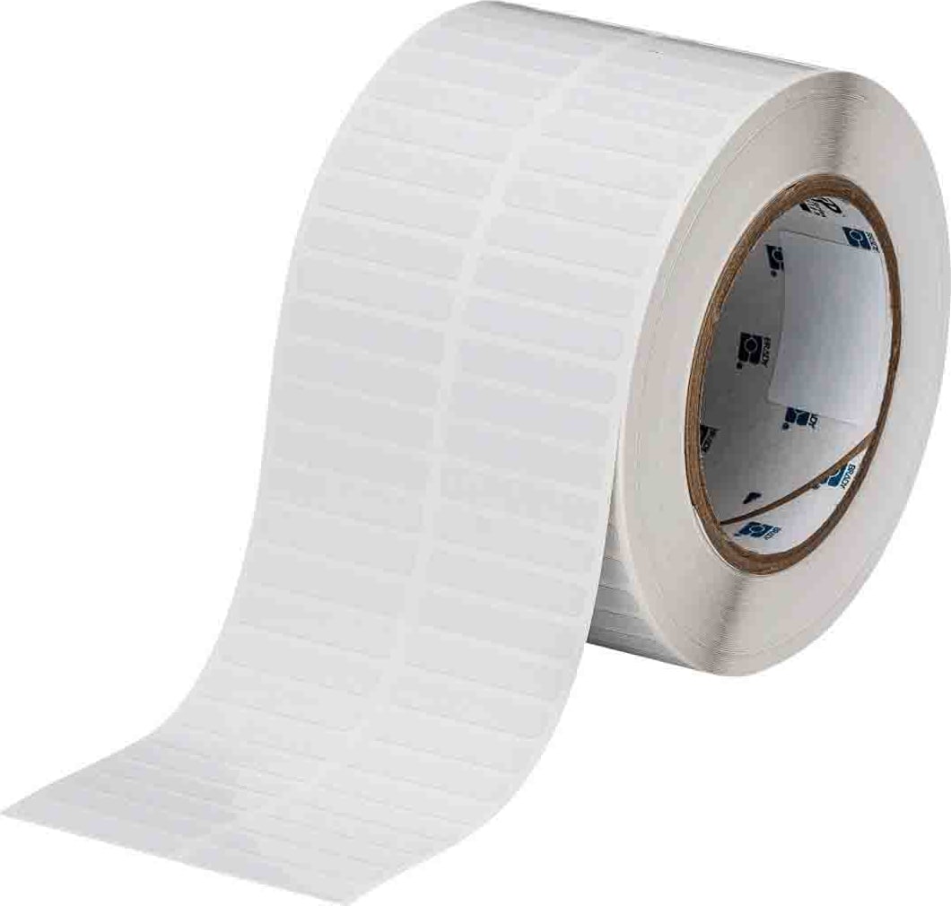 Brady THT-4-768-10 - Labels, Electrostatic Dissipative, 1 mil, Polyimide, 0.25x1.5, 10000/RL, 2/Row