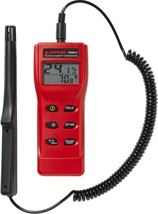 Amprobe THWD-5 Relative Humidity and Temperature Meter