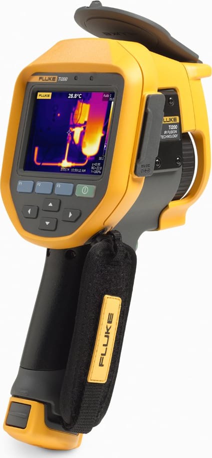 Fluke TI200 Infrared Camera, with LaserSharp® Auto Focus for Consistently in-focus images. Every. Single. Time. 60Hz